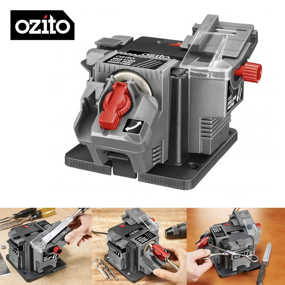 Ozito Multi Function Electric Sharpener For Drill Bits Knives Scissors